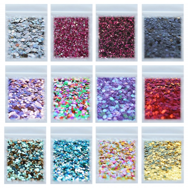 100g Fine Dust Glitter Additive for Paint Emulsion - Various Colours -  www.foxyfacesglitter.com