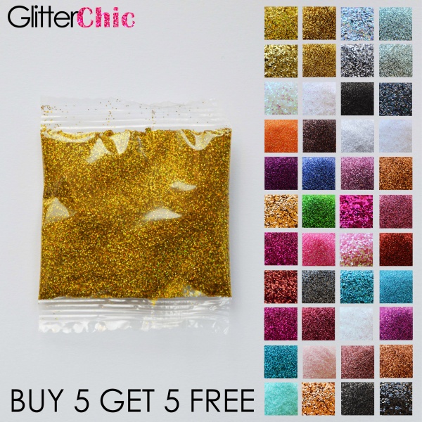 100g Fine Dust Glitter Additive for Paint Emulsion - Various Colours -  www.foxyfacesglitter.com